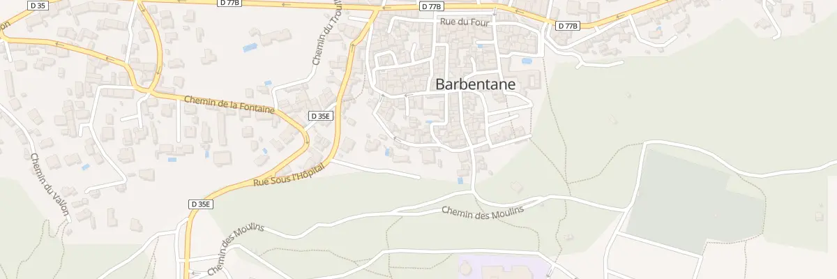 Plan du 11 Rue de la Caradone à Barbentane