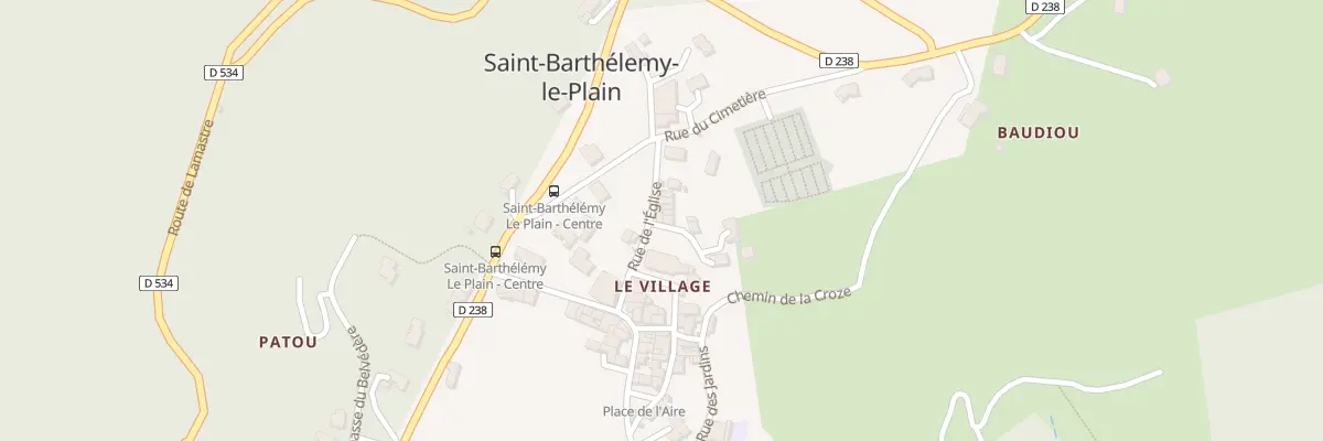 Plan du 49 Rue de l’Eglise à Saint-Barthélemy-le-Plain