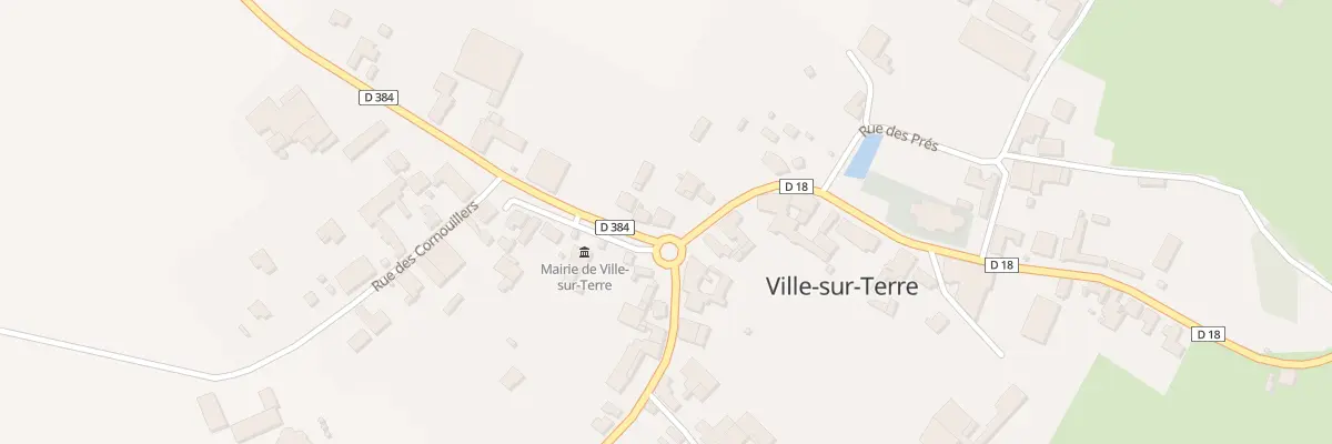 Plan du 2 Pl de la Fontaine à Ville-sur-Terre