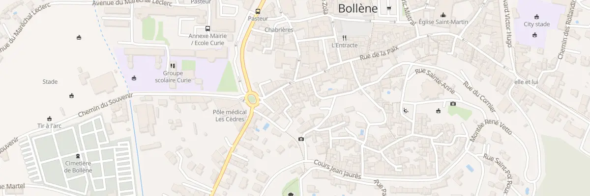 Plan du 6 Rue de la Providence à Bollène