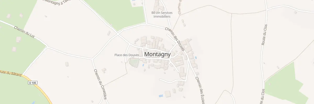 Plan du 50 Rue de la Grand Croix à Montagny