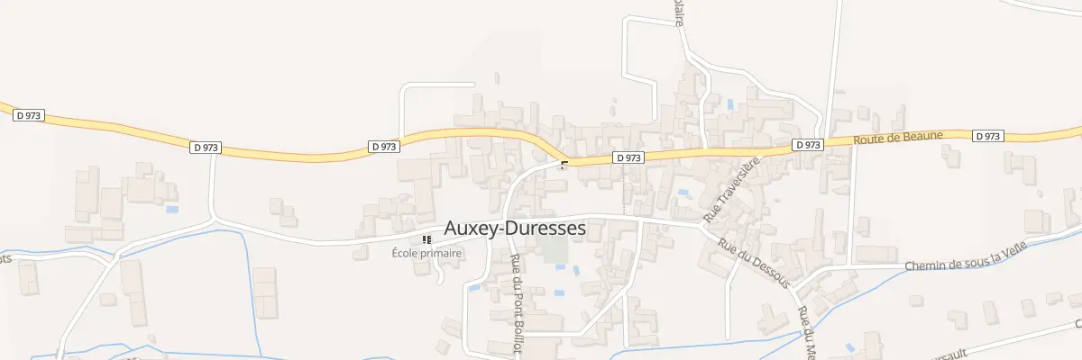 Plan du 6 Rue de l’Arbre d’Or à Auxey-Duresses