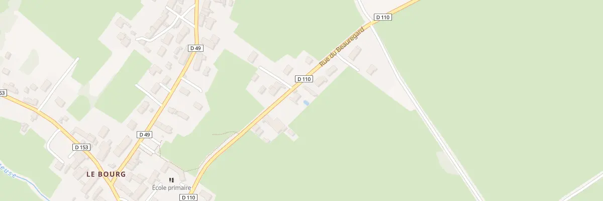 Plan du 34 Rue du Beauregard à Messey-sur-Grosne