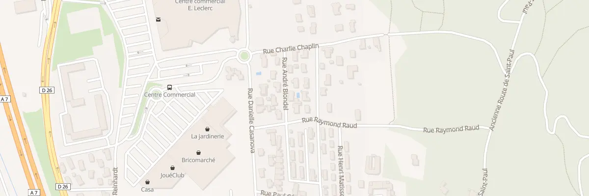 Plan du 79 Rue Andre Blondel à Bollène