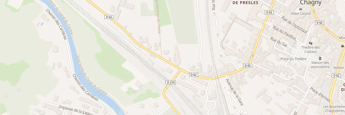 Plan du 12B Rte de Remigny à Chagny
