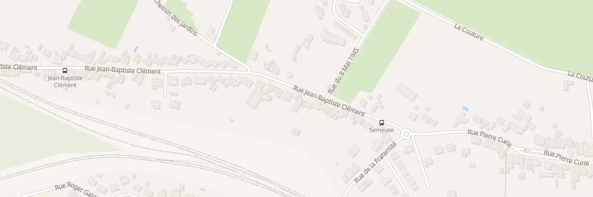 Plan du 31 Rue Jean-baptiste Clément à Villers-Semeuse