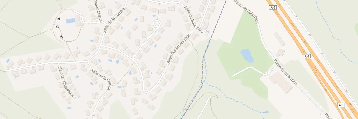 Plan du 40 All des Monts d’Or à Lissieu