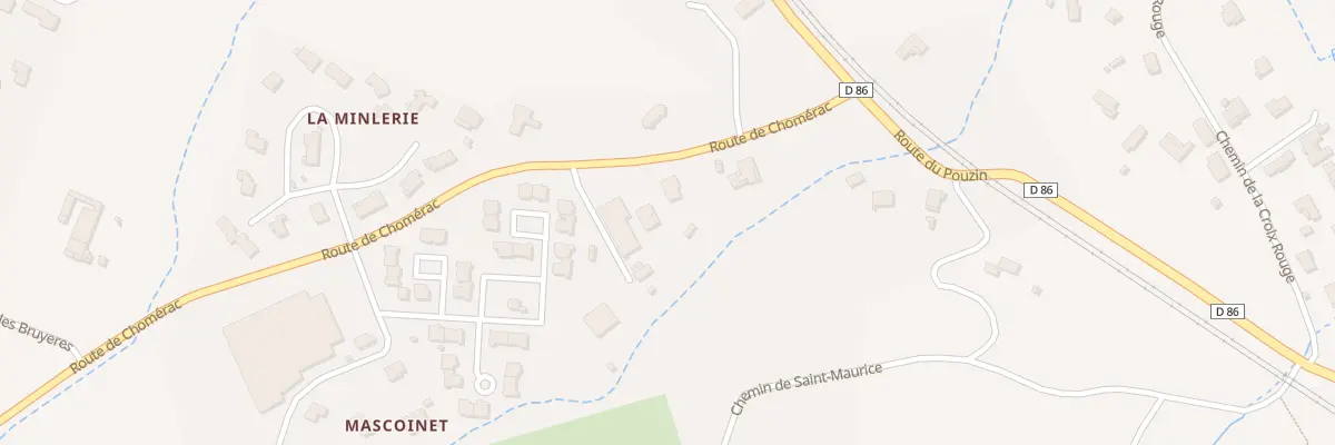 Plan du 5236 Mascoinet à Baix