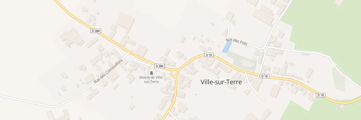 Plan du 2 Rte de Thil à Ville-sur-Terre