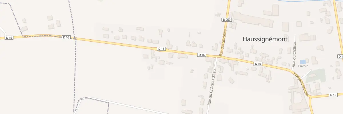 Plan du 18 Rue du Marronnier à Haussignémont