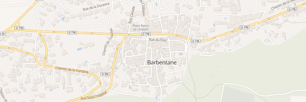 Plan du 3T Rue Neuve à Barbentane