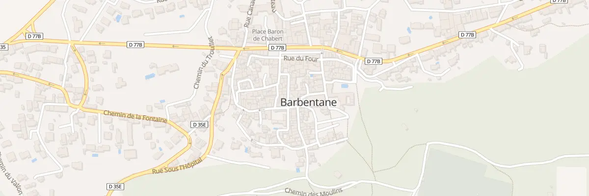 Plan du 27 Rue Pujade à Barbentane