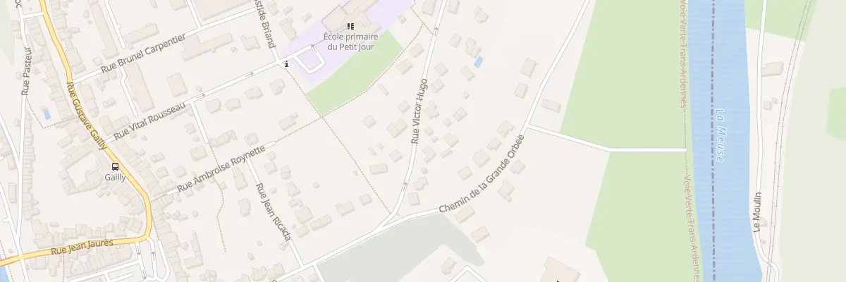 Plan du 30 Rue Victor Hugo à Montcy-Notre-Dame
