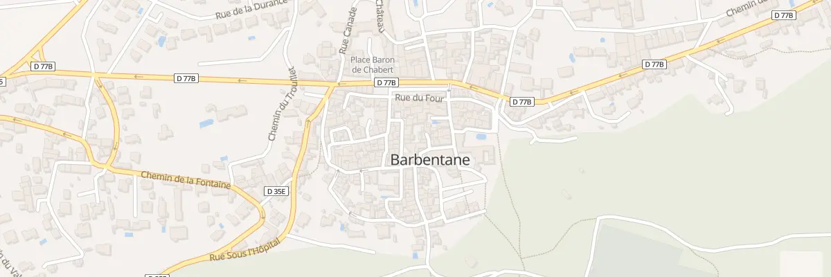 Plan du 11 Rue Grande Rue à Barbentane