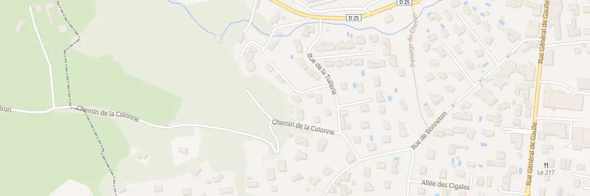 Plan du 5 Rue de la Tuilerie à Brignais