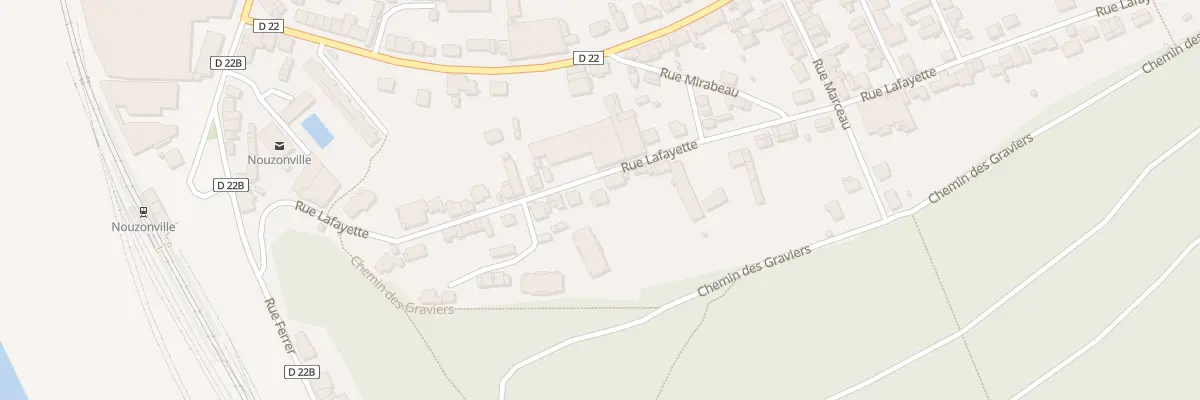 Plan du 24 Rue Lafayette à Nouzonville