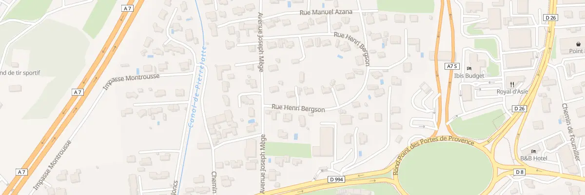 Plan du 386 Rue Henri Bergson à Bollène