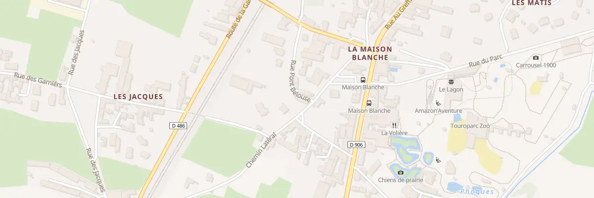 Plan du 5410 Rue Pont Belouse à Romanèche-Thorins