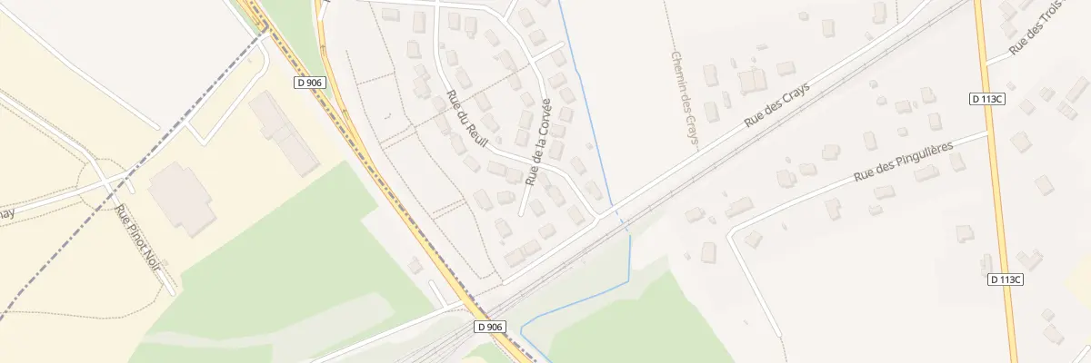 Plan du 33 Rue de la Corvée à Corpeau