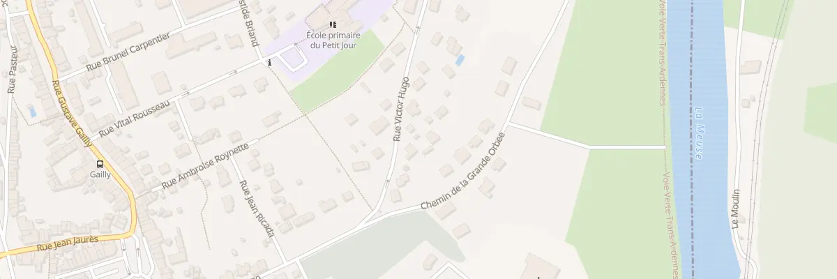 Plan du 32 Rue Victor Hugo à Montcy-Notre-Dame