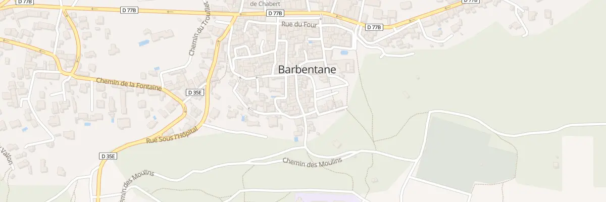 Plan du 11 Rue du Séquier à Barbentane