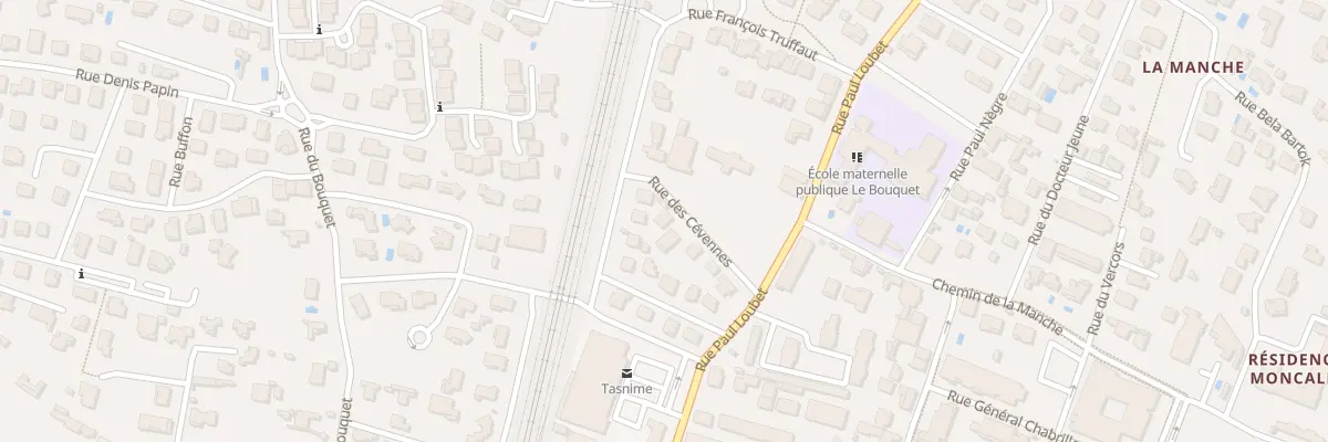 Plan du 14 Rue des Cévennes à Montélimar