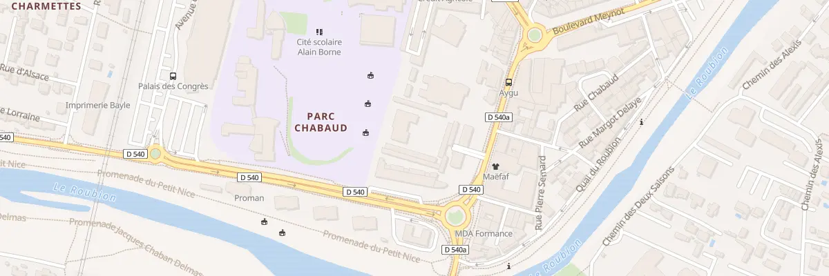 Plan du 20 Av d’Aygu à Montélimar