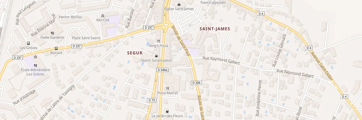 Plan du 8 Rte de Saint Paul à Montélimar
