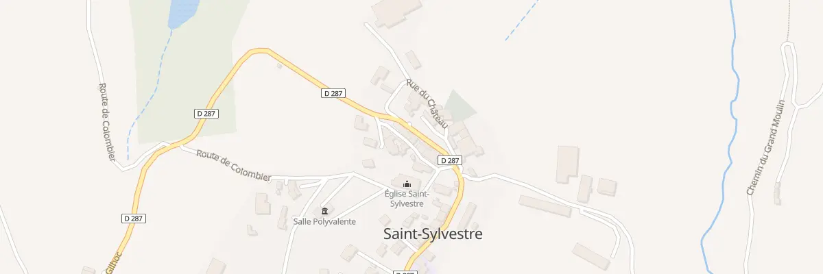 Plan du 45 Rue du Cordonnier à Saint-Sylvestre