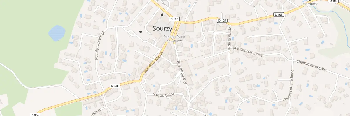 Plan du 44 Rue de Sourzy à Montagny
