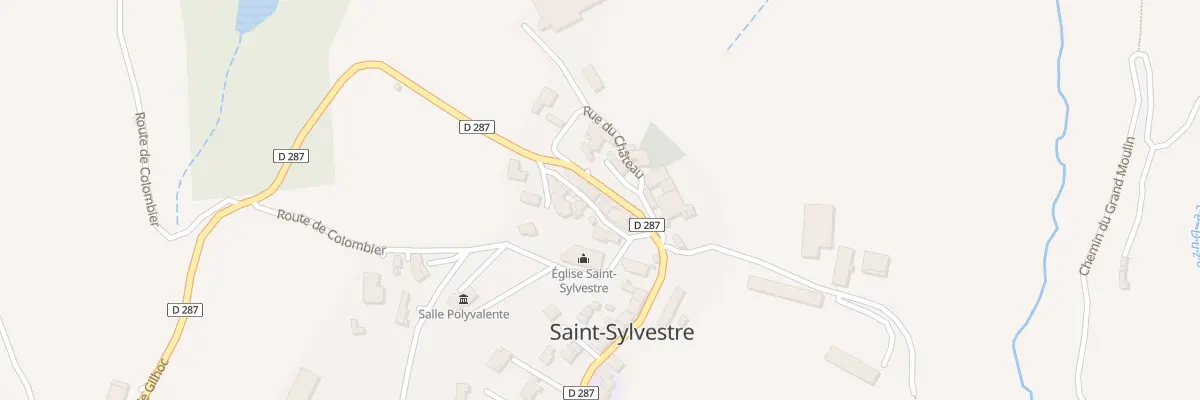 Plan du 55 Rue du Cordonnier à Saint-Sylvestre