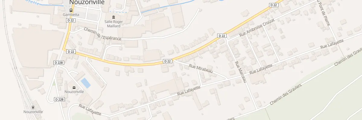 Plan du 16 Rue Jean Jaurès à Nouzonville
