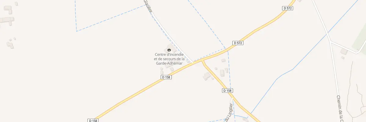 Plan du 9999 Les Vignoulas à La Garde-Adhémar