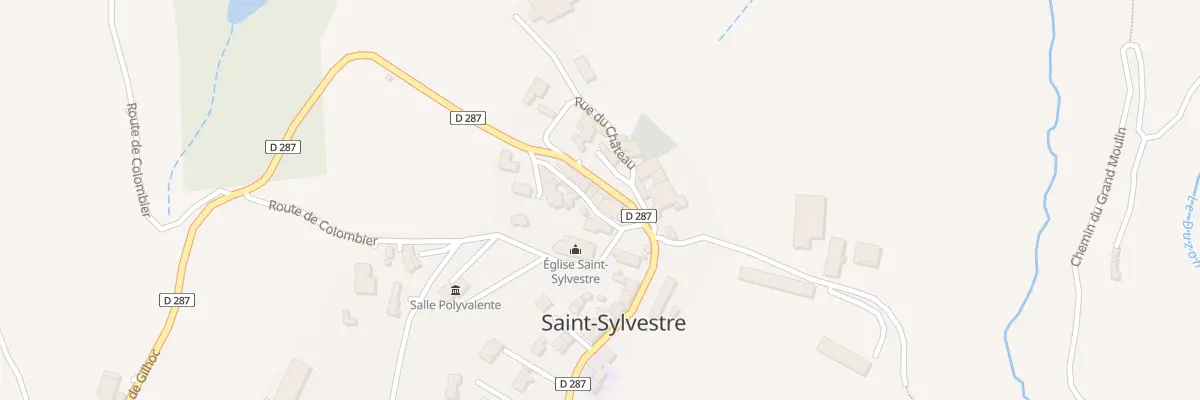 Plan du 65 Rue du Cordonnier à Saint-Sylvestre