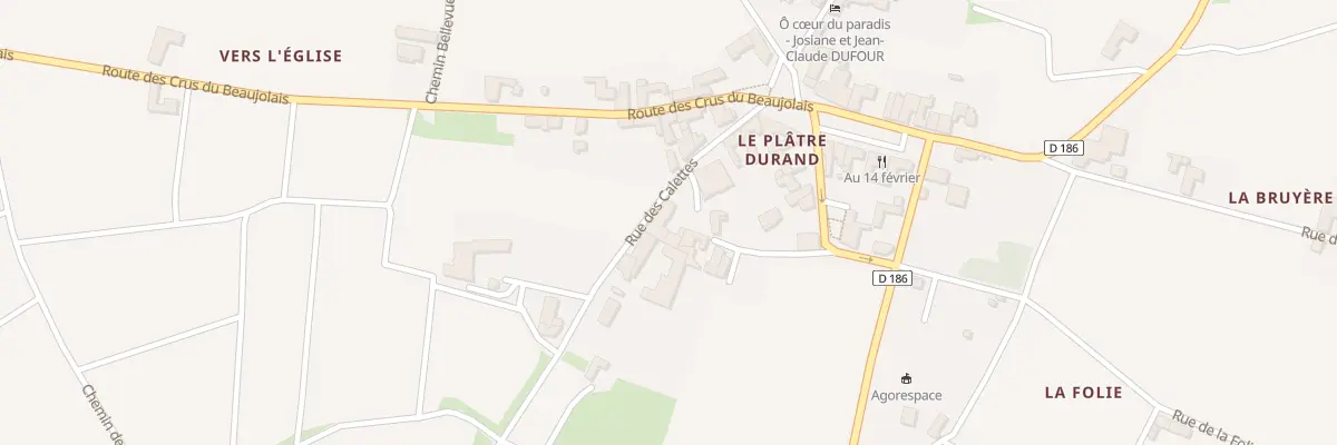 Plan du 34 Clos des Viards à Saint-Amour-Bellevue