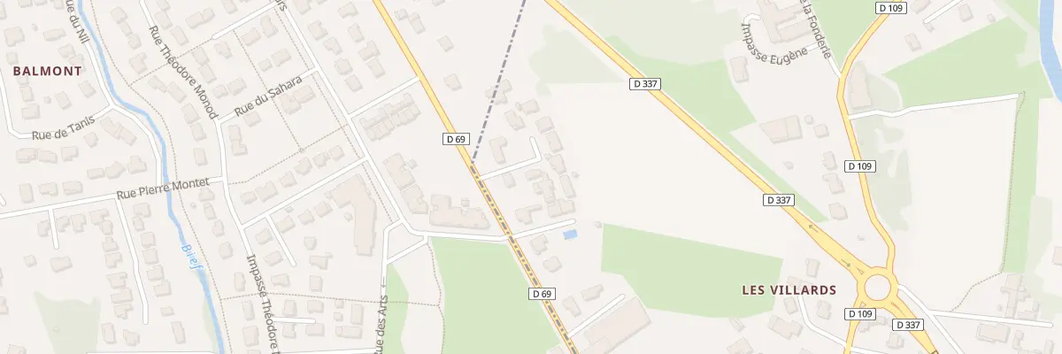 Plan du 422 Rue des Villards à Taponas