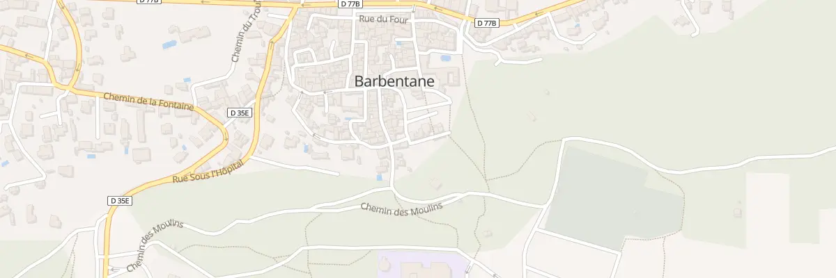 Plan du 25B Rue de la Caradone à Barbentane