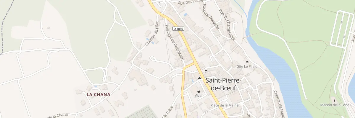 Plan du 16 Pas du Petit Malin à Saint-Pierre-de-Bœuf