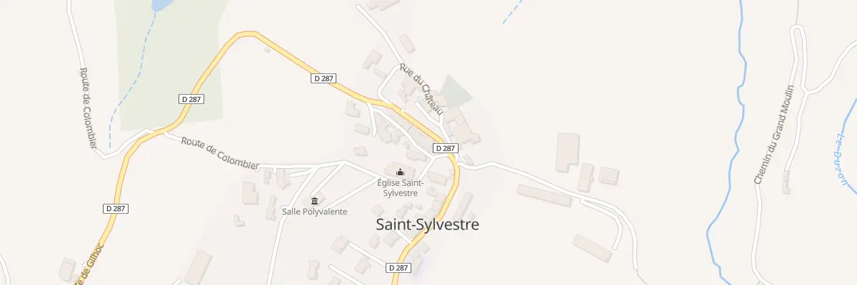 Plan du 10 Che du Gymnase à Saint-Sylvestre