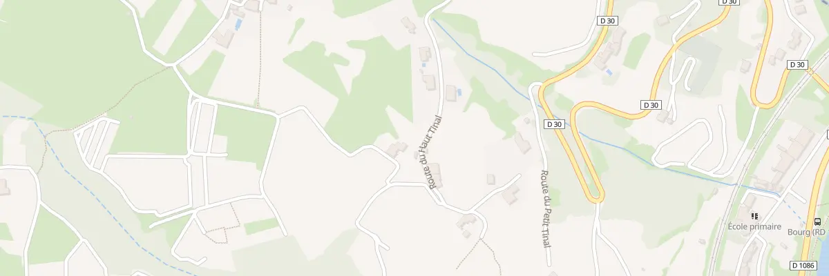 Plan du 290 Rte du Haut Tinal à Vérin