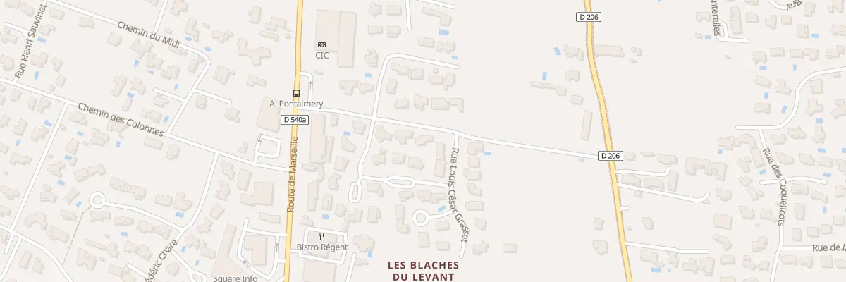 Plan du 10 Rue Alexandre Pontaimery à Montélimar
