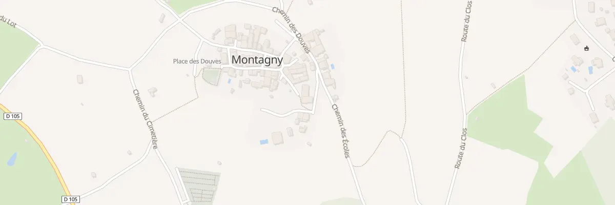 Plan du 57 Imp de la Tour à Montagny