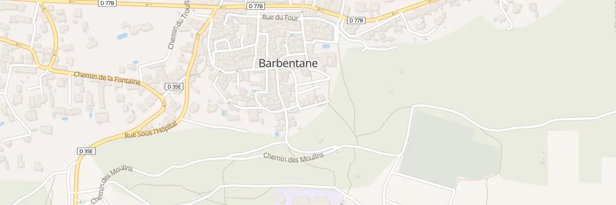 Plan du 25T Rue de la Caradone à Barbentane