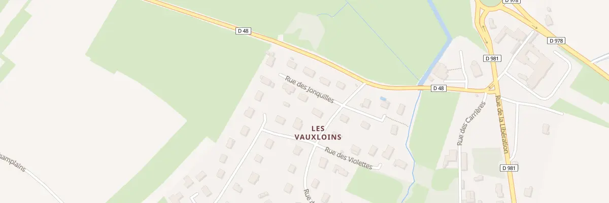 Plan du 1 Rue des Jonquilles à Mellecey