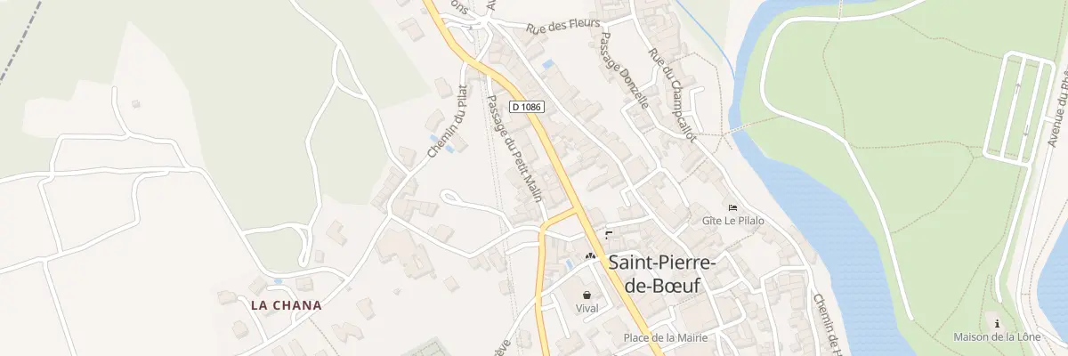Plan du 13 Pas du Petit Malin à Saint-Pierre-de-Bœuf