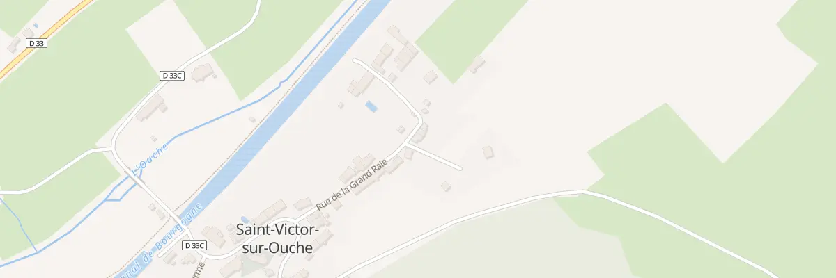 Plan du 1 Chem du Champ des Vergers à Saint-Victor-sur-Ouche