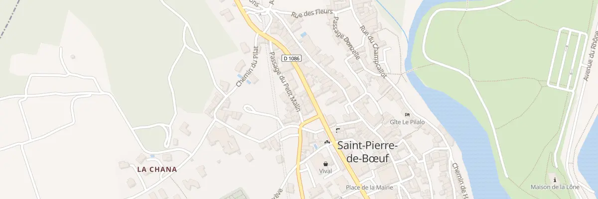 Plan du 15 Pas du Petit Malin à Saint-Pierre-de-Bœuf