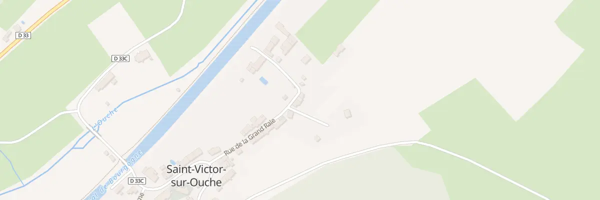 Plan du 10 Rue de la Grand’Raie à Saint-Victor-sur-Ouche