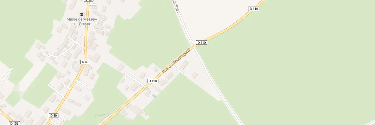 Plan du 44 Rue du Beauregard à Messey-sur-Grosne