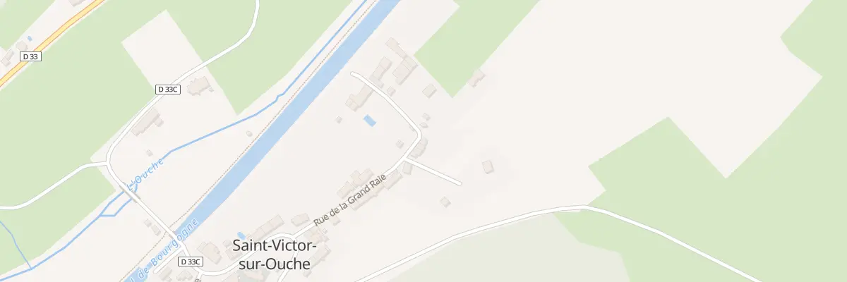 Plan du 12 Rue de la Grand’Raie à Saint-Victor-sur-Ouche